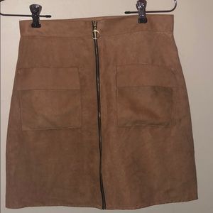 suede skirt